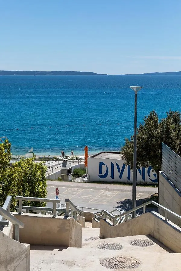 Elysian Zen Luxury Apartment - Two Bedroom Apartment With Terrace And Sea View Split