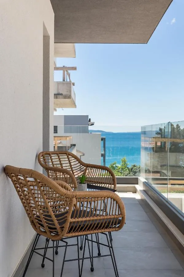 Elysian Zen Luxury Apartment - Two Bedroom Apartment With Terrace And Sea View Split