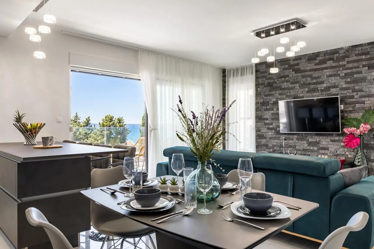 Elysian Zen Luxury Apartment - Two Bedroom Apartment With Terrace And Sea View Split